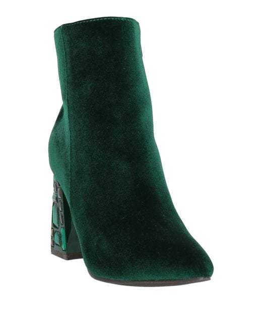Menbur Green Ankle Boots