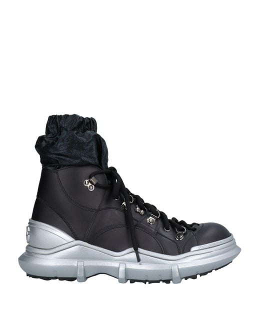 Dolce & Gabbana Black Ankle Boots for men
