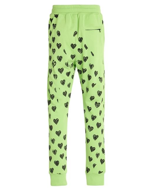 Dolce & Gabbana Green Light Pants Cotton for men