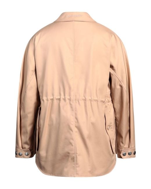 Burberry Natural Camel Jacket Cotton for men