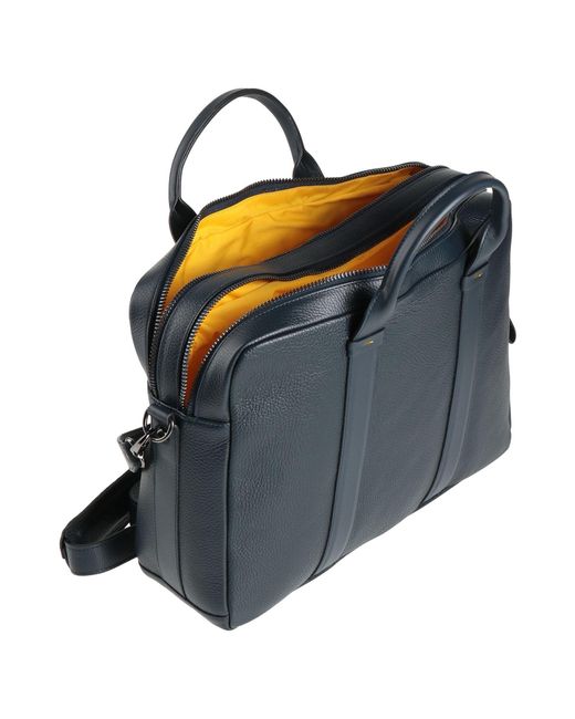 Doucal's Blue Handbag for men