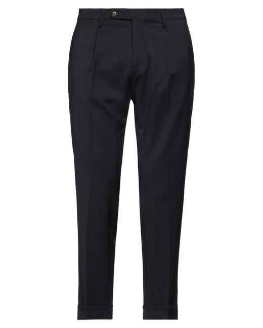 MICHELE CARBONE Blue Trouser for men