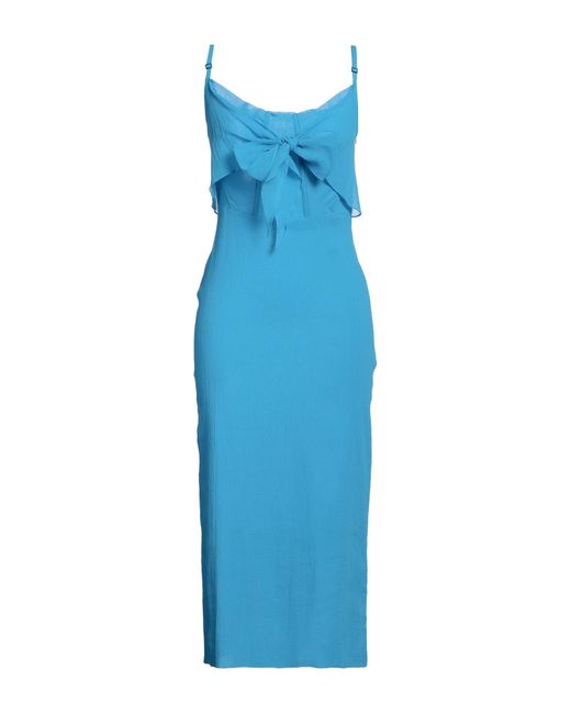 Patou Blue Midi Dress