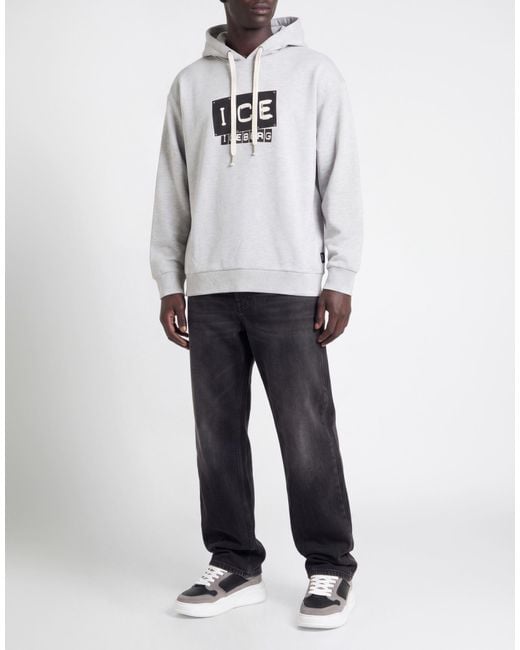 Sudadera Ice Iceberg de hombre de color Gray