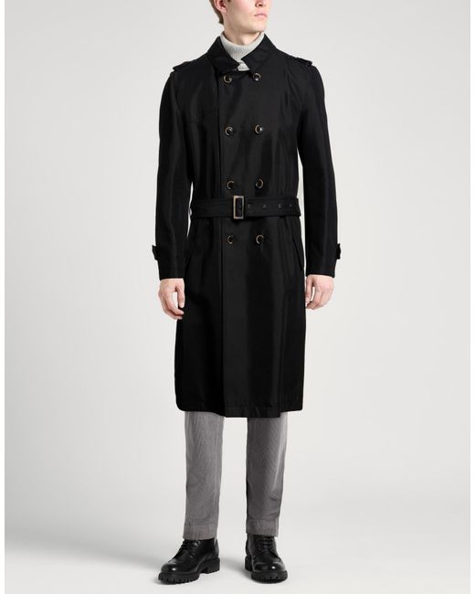 Herno Black Overcoats & Trench Coats for men