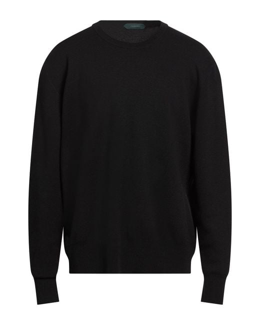 Pullover Zanone de hombre de color Black