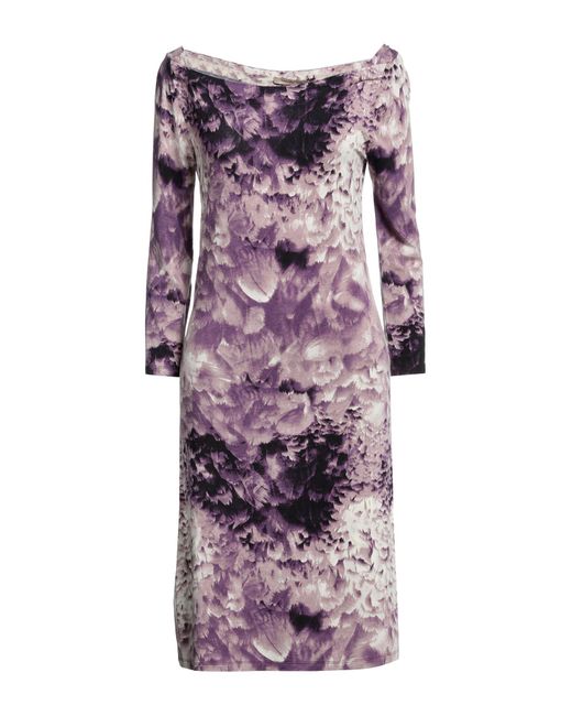 Samantha Sung Purple Mini Dress