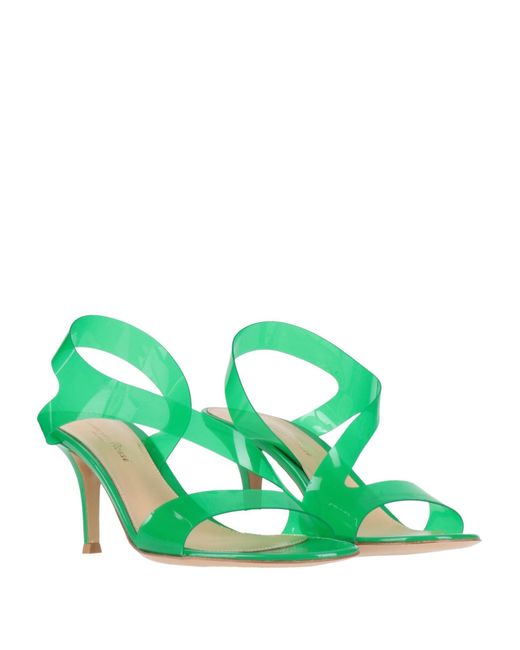 Gianvito Rossi Green Sandals