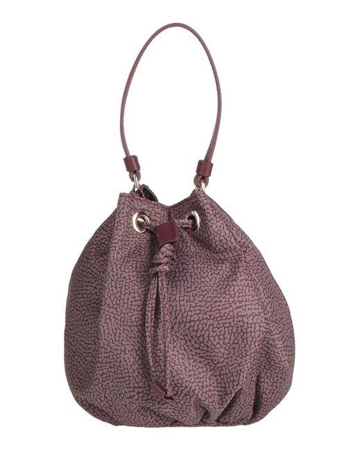 Borbonese Purple Handtaschen