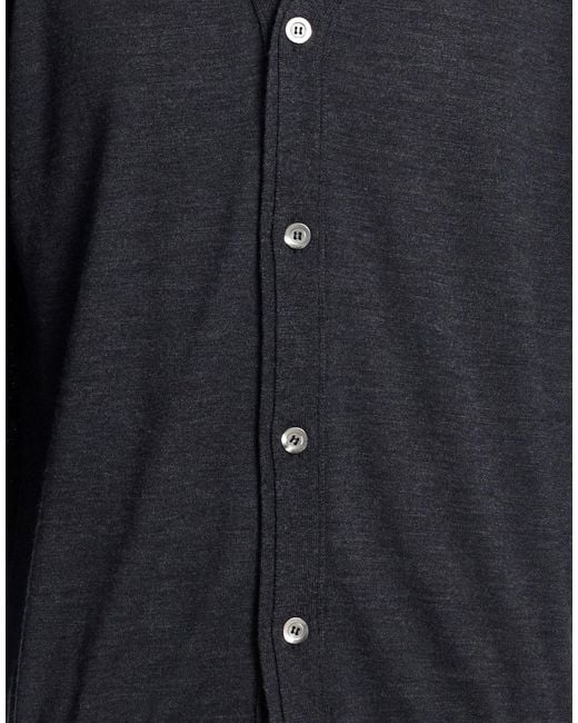 Alpha Studio Black Cardigan for men