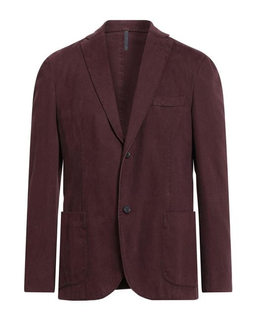 Montedoro Purple Blazer for men