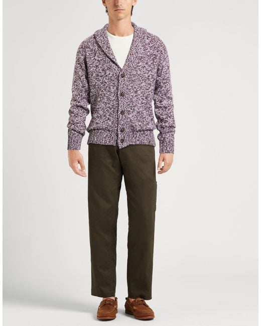 Gran Sasso Purple Cardigans for men
