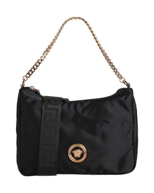 Versace Black Cross-Body Bag Polyamide