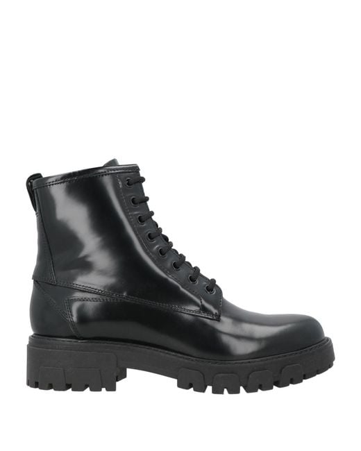 HUGO Black Ankle Boots