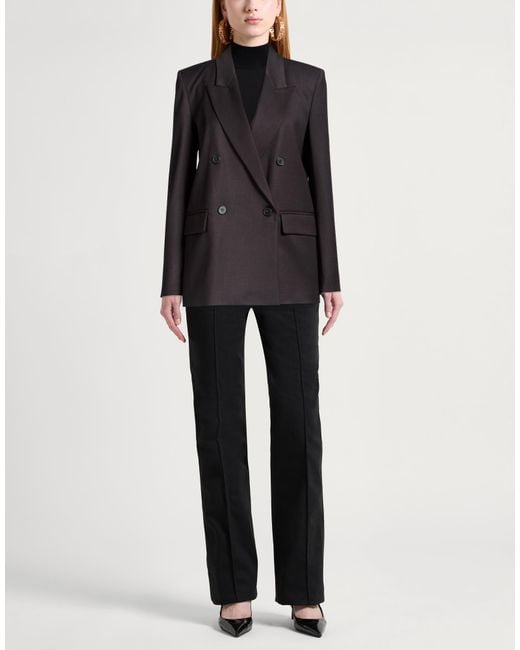 ViCOLO Black Blazer Polyester, Viscose, Elastane