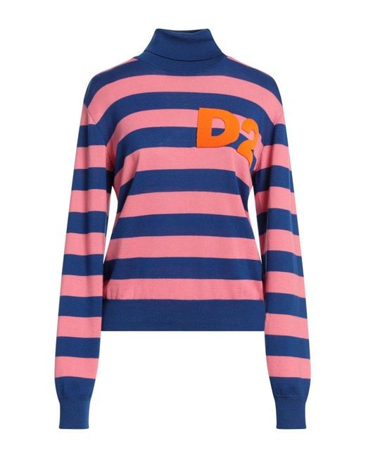 DSquared² Blue Turtleneck