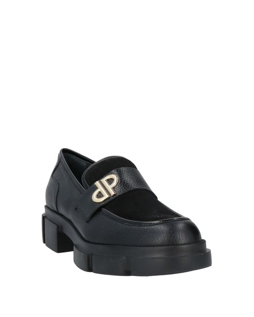Pollini Black Mokassin