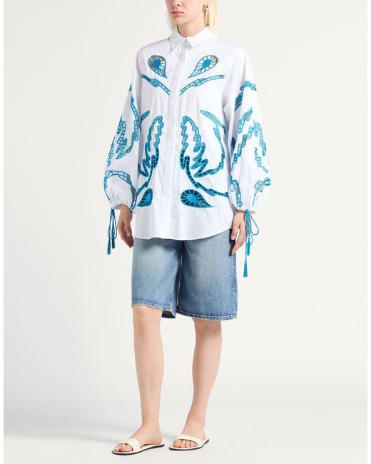 Silvian Heach Blue Shirts
