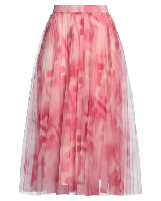 Gonna Midi di Elisabetta Franchi in Pink