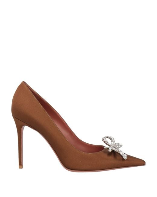AMINA MUADDI Brown Pumps