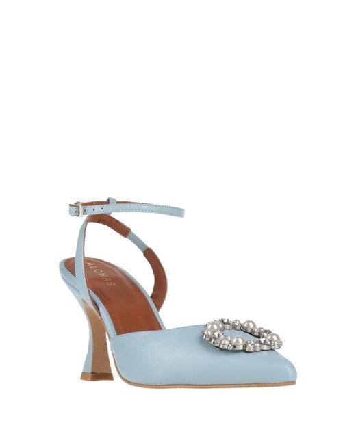 Alohas Blue Pumps