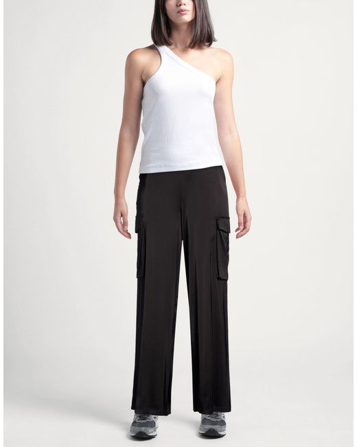 Manila Grace Black Trouser