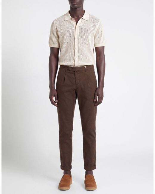 Myths Brown Trouser for men