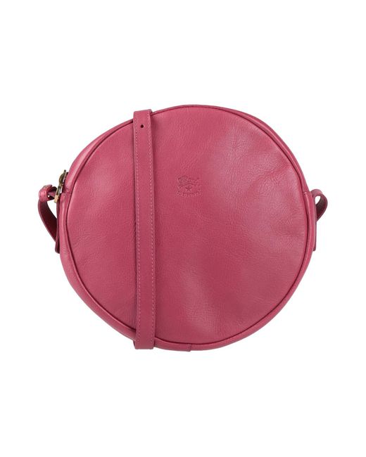 Il Bisonte Pink Cross-body Bag