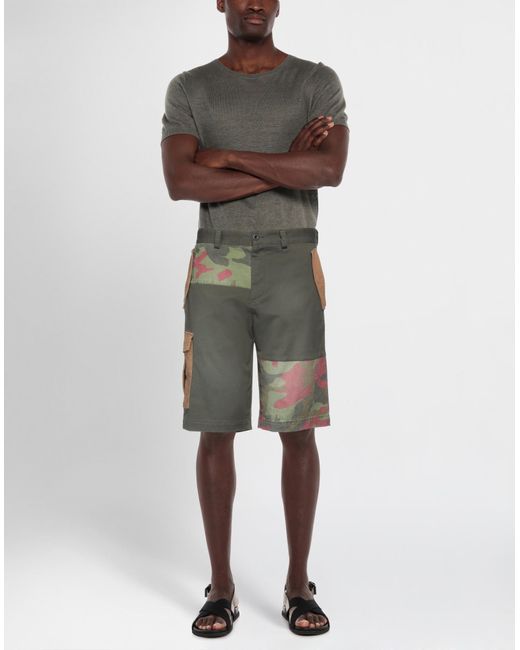 Manuel Ritz Gray Shorts & Bermuda Shorts for men