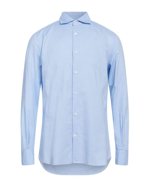 Glanshirt Blue Shirt for men