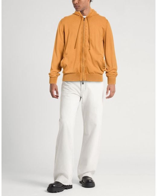 Alpha Studio Orange Cardigans for men