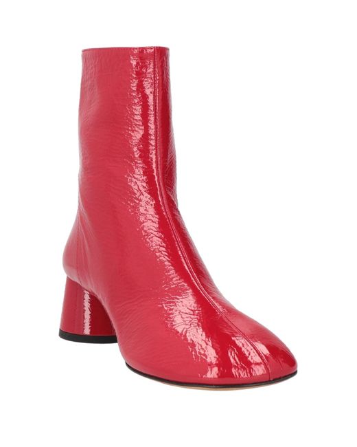 Proenza Schouler Red Ankle Boots