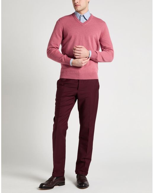 Brunello Cucinelli Pink Sweater Cashmere for men