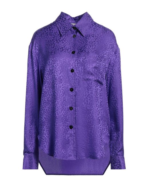 Art Dealer Purple Shirt