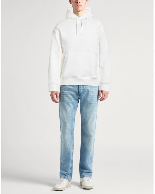 Emporio Armani White Sweatshirt for men