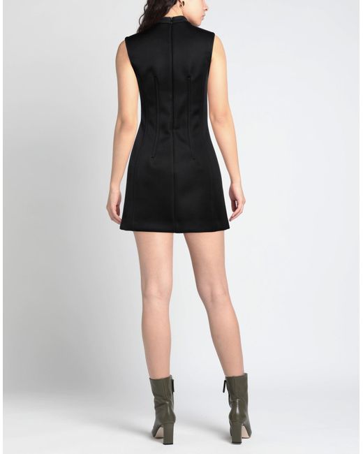 MSGM Black Mini Dress