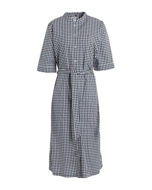 Tommy Hilfiger Gray Midi-Kleid