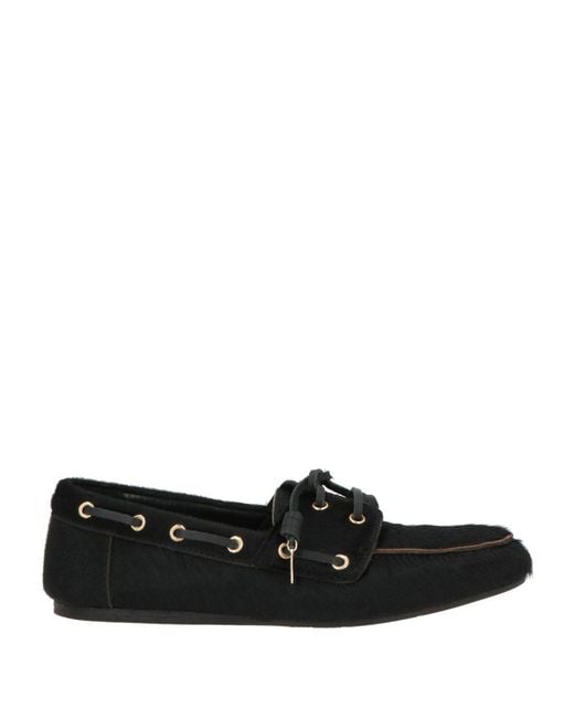 Ancient Greek Sandals Black Loafers Leather