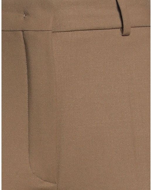 Sportmax Natural Pants Virgin Wool, Elastane