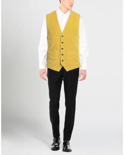 Messagerie Yellow Waistcoat for men