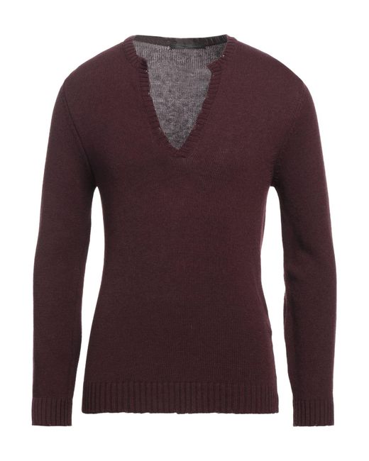 Daniele Alessandrini Purple Sweater for men