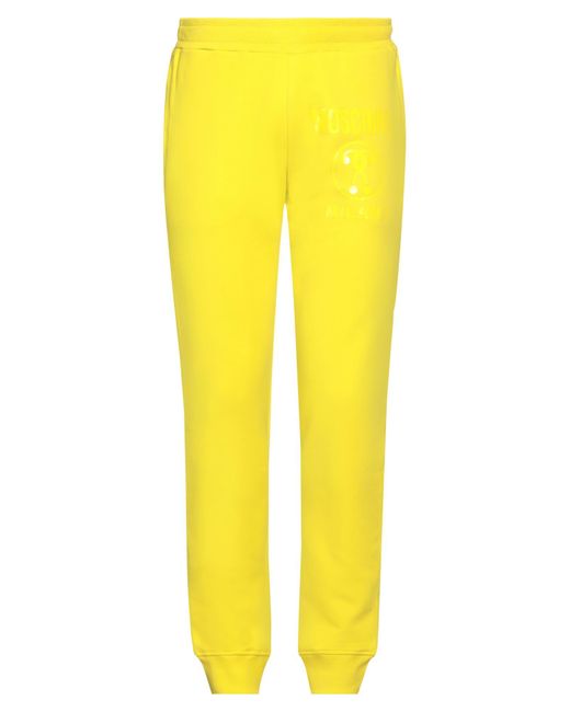 Moschino Yellow Trouser for men