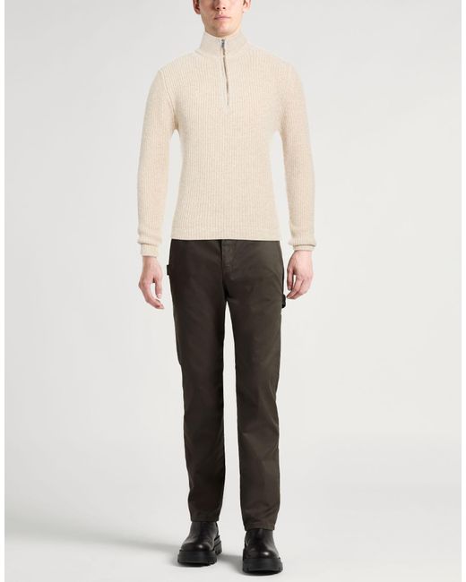 Daniele Fiesoli White Turtleneck for men