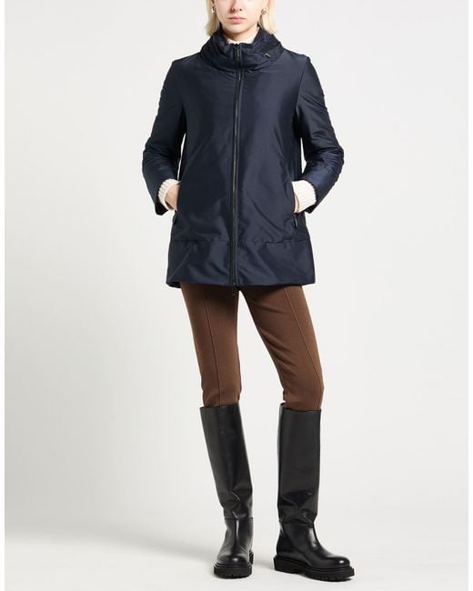 Moorer Blue Jacket Polyester