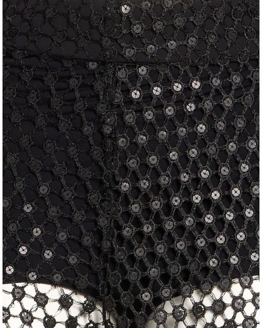 Hanita Black Pants Polyester