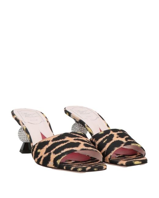 Roger Vivier Natural Sandals
