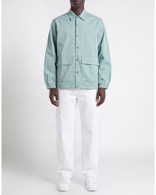 Spiewak Blue Jacket Cotton, Elastane for men