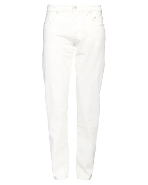 Siviglia White Jeans Organic Cotton, Elastane for men