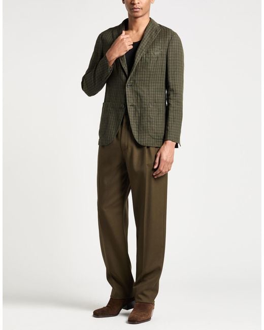 Boglioli Green Blazer for men