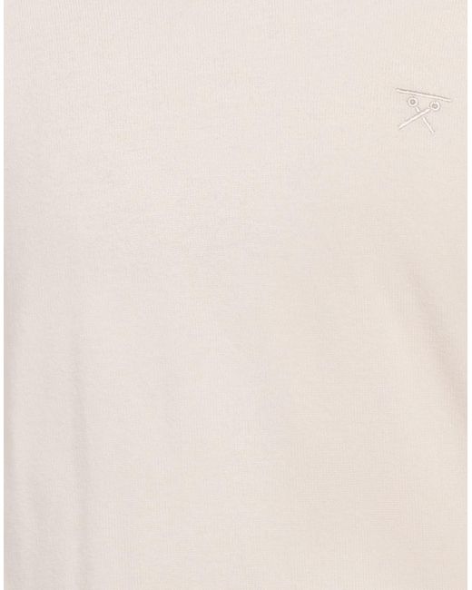 Berna White Turtleneck Wool, Viscose, Polyamide, Cashmere for men